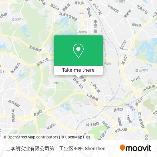 上李朗实业有限公司第二工业区-E栋 map