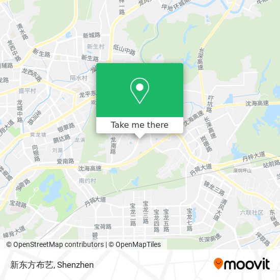 新东方布艺 map