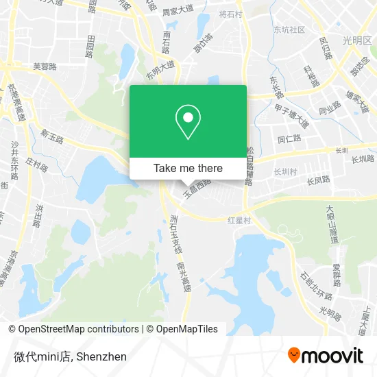 微代mini店 map