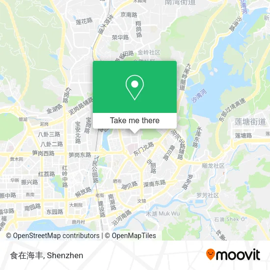 食在海丰 map