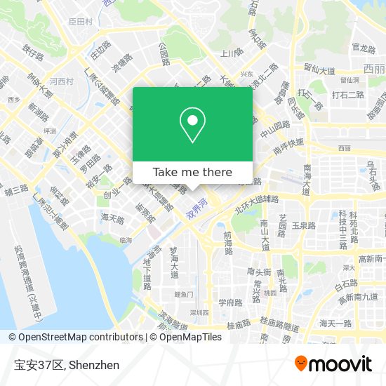宝安37区 map