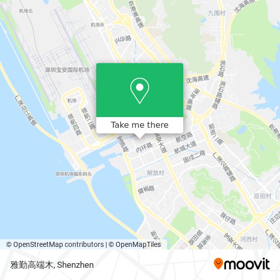 雅勤高端木 map