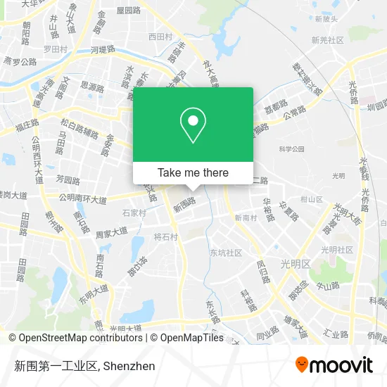 新围第一工业区 map
