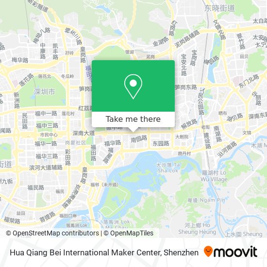 Hua Qiang Bei International Maker Center map