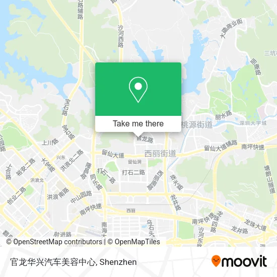 官龙华兴汽车美容中心 map