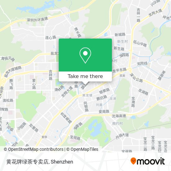 黄花牌绿茶专卖店 map