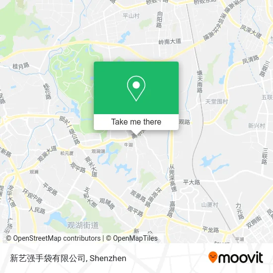 新艺强手袋有限公司 map