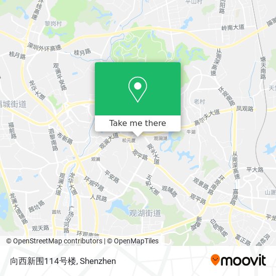 向西新围114号楼 map
