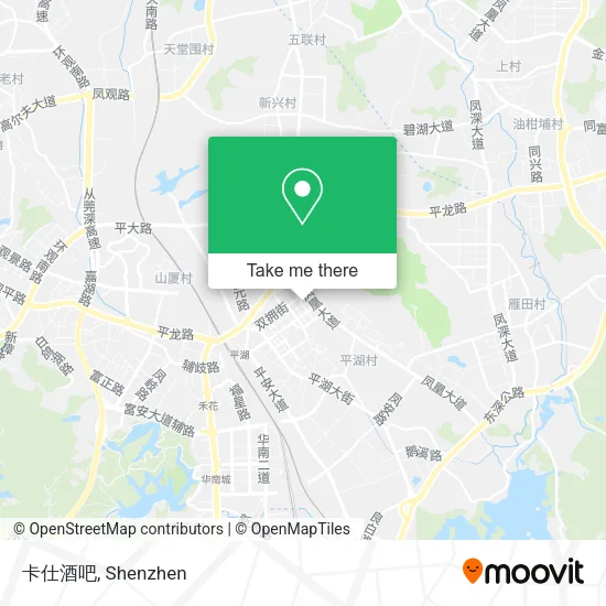 卡仕酒吧 map