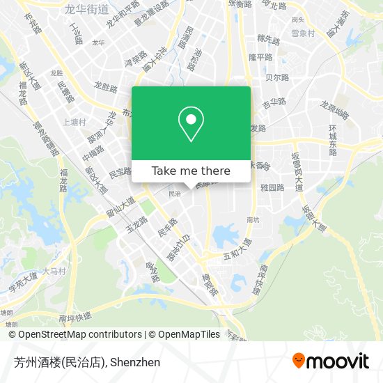芳州酒楼(民治店) map