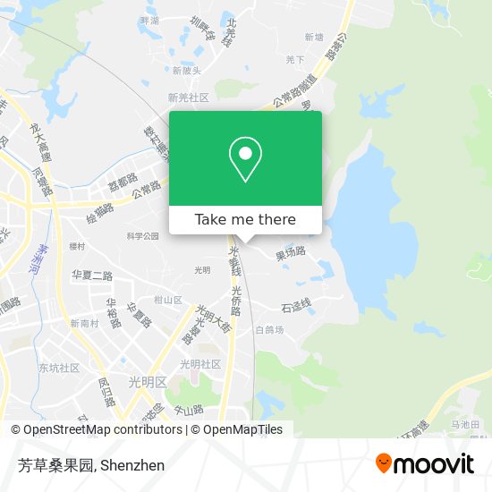 芳草桑果园 map