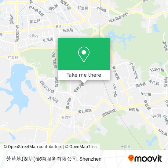 芳草地(深圳)宠物服务有限公司 map