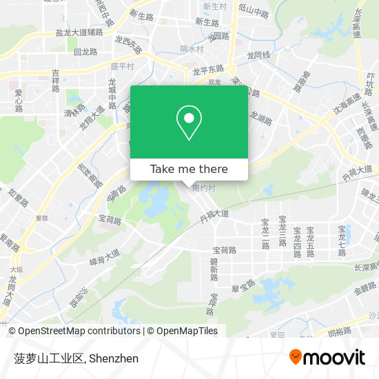 菠萝山工业区 map