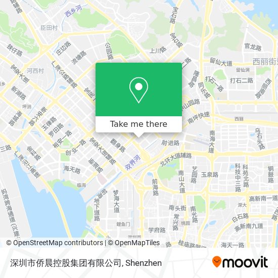 深圳市侨晨控股集团有限公司 map