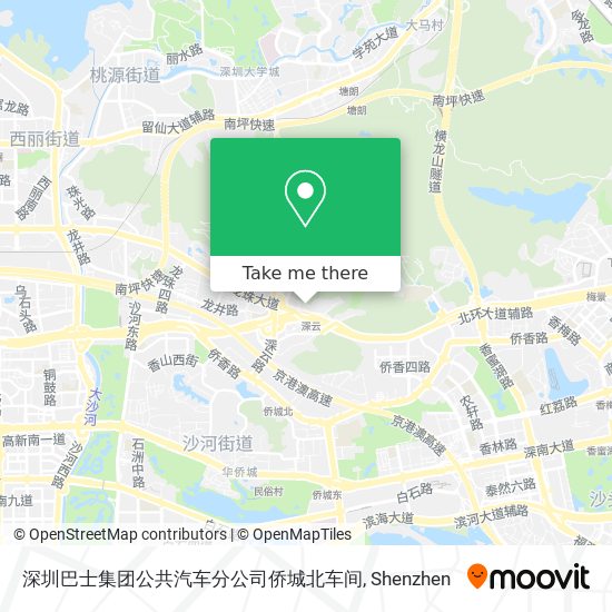 深圳巴士集团公共汽车分公司侨城北车间 map