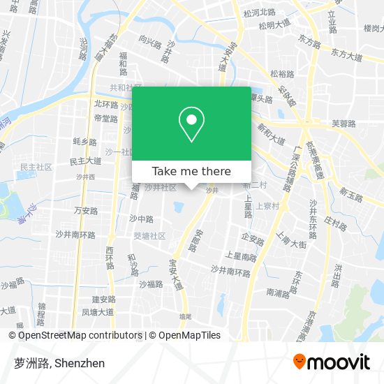 萝洲路 map