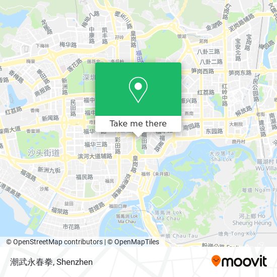 潮武永春拳 map