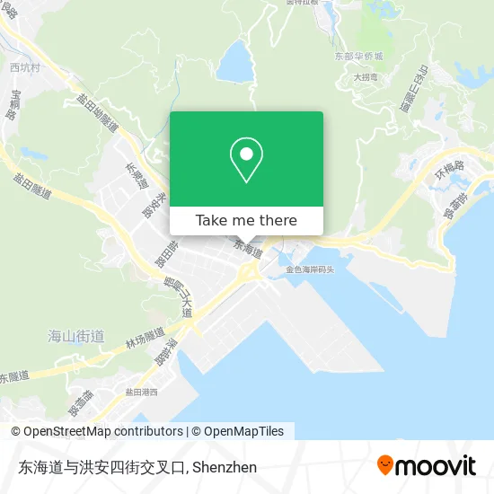 东海道与洪安四街交叉口 map