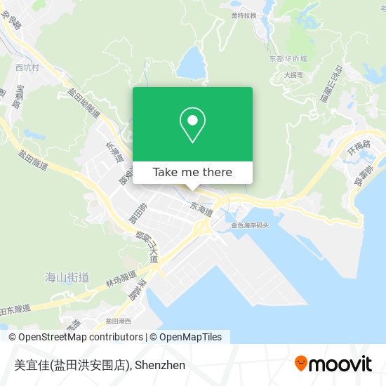 美宜佳(盐田洪安围店) map