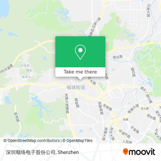 深圳顺络电子股份公司 map