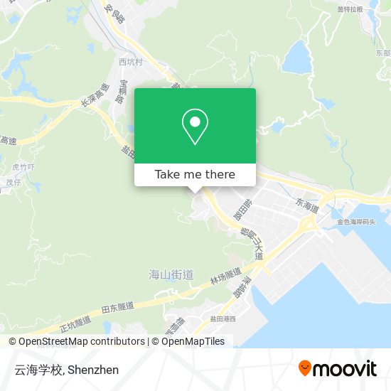 云海学校 map