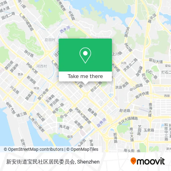 新安街道宝民社区居民委员会 map