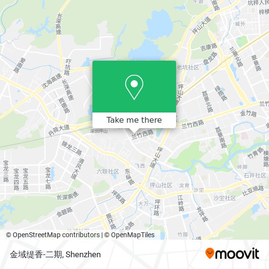 金域缇香-二期 map
