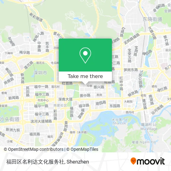 福田区名利达文化服务社 map
