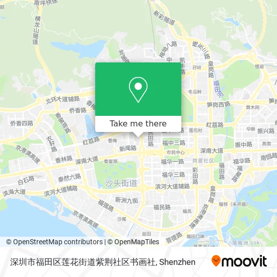 深圳市福田区莲花街道紫荆社区书画社 map