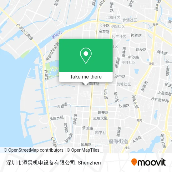 深圳市添炅机电设备有限公司 map
