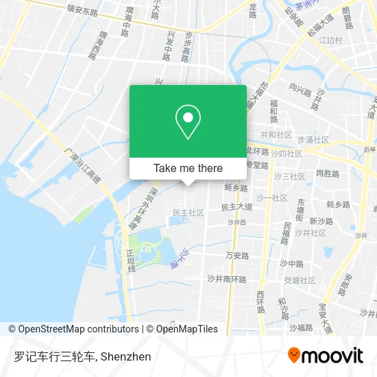 罗记车行三轮车 map