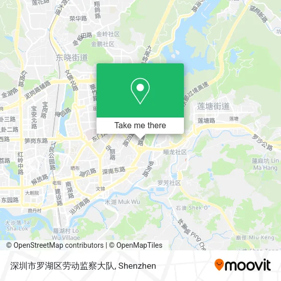 深圳市罗湖区劳动监察大队 map