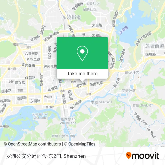 罗湖公安分局宿舍-东2门 map