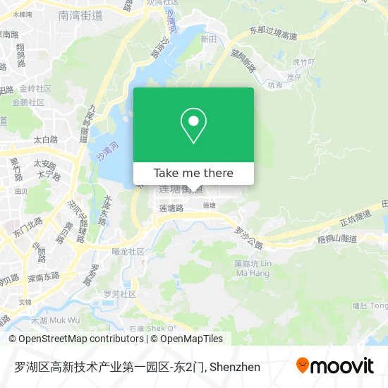 罗湖区高新技术产业第一园区-东2门 map
