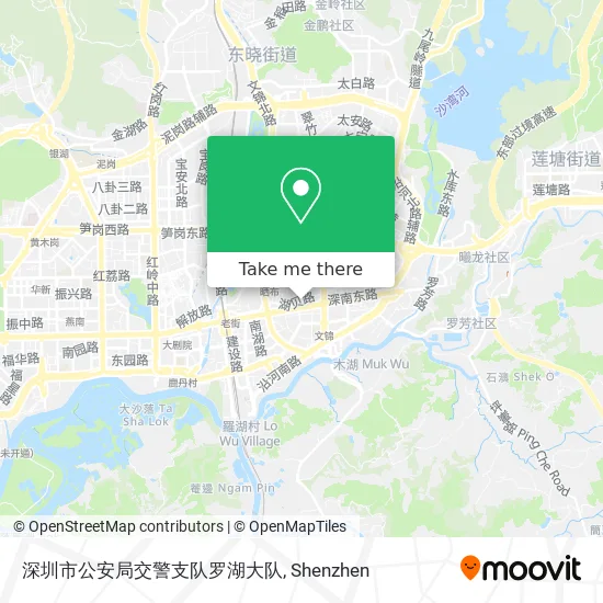 深圳市公安局交警支队罗湖大队 map