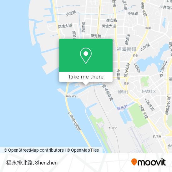 福永排北路 map