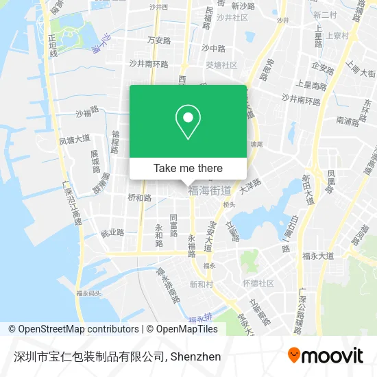 深圳市宝仁包装制品有限公司 map