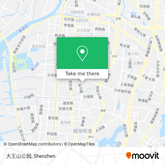 大王山公园 map