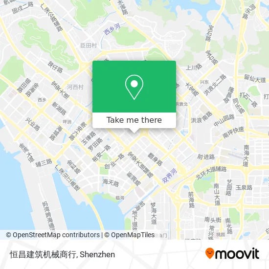 恒昌建筑机械商行 map
