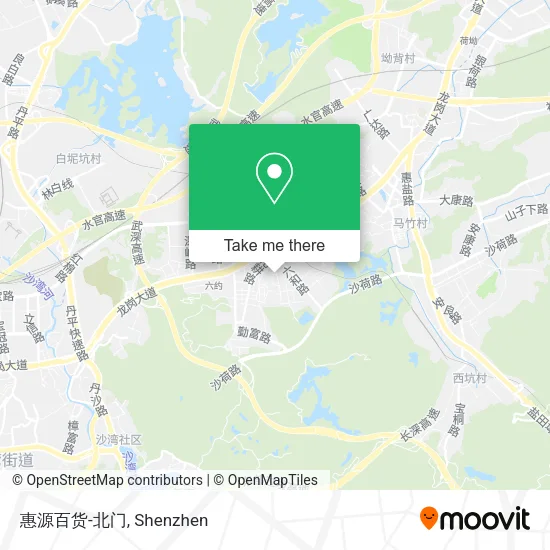 惠源百货-北门 map