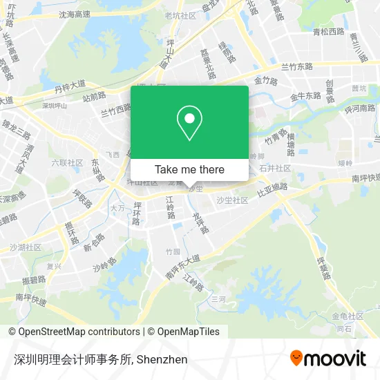深圳明理会计师事务所 map