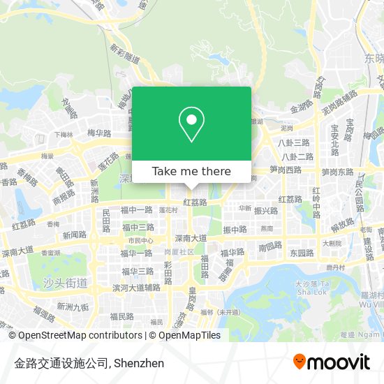 金路交通设施公司 map