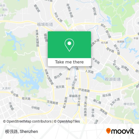 横强路 map