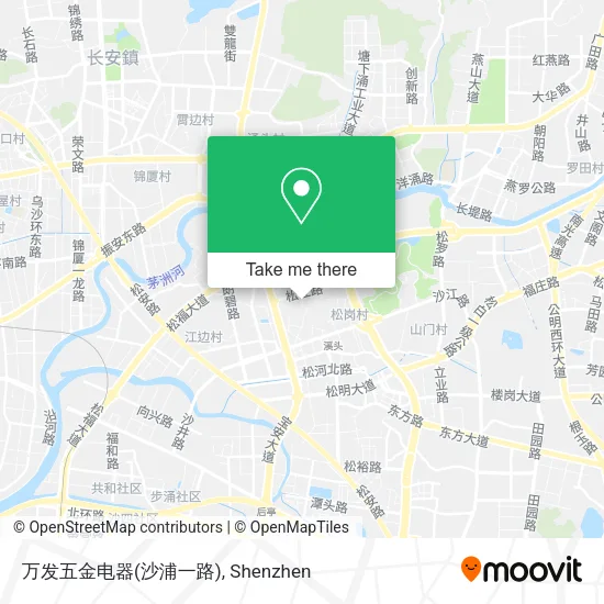 万发五金电器(沙浦一路) map