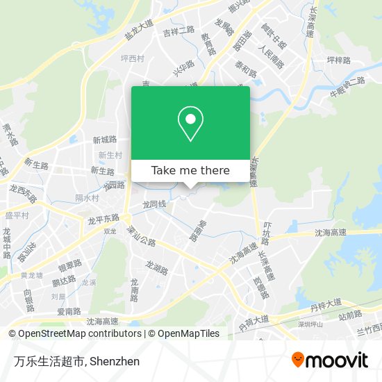 万乐生活超市 map