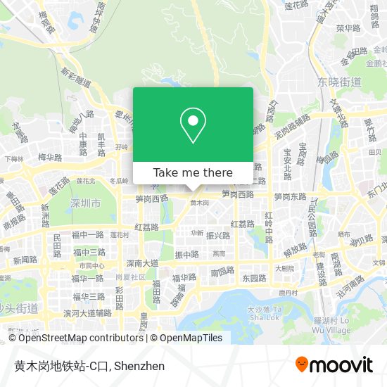 黄木岗地铁站-C口 map