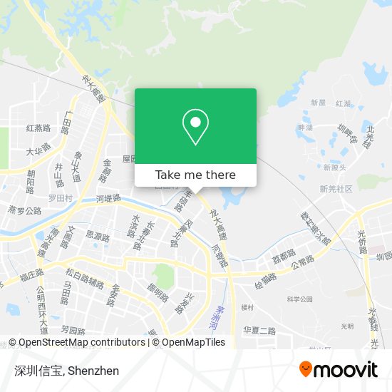 深圳信宝 map