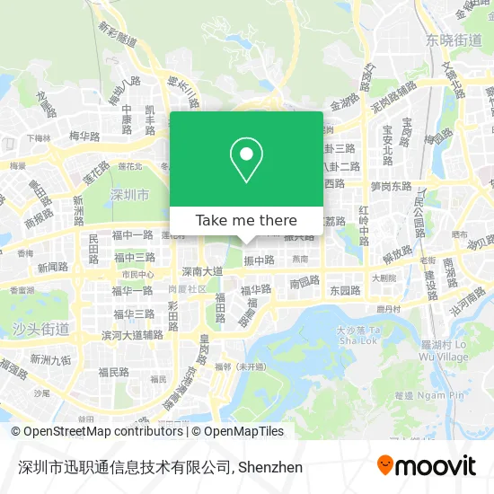 深圳市迅职通信息技术有限公司 map