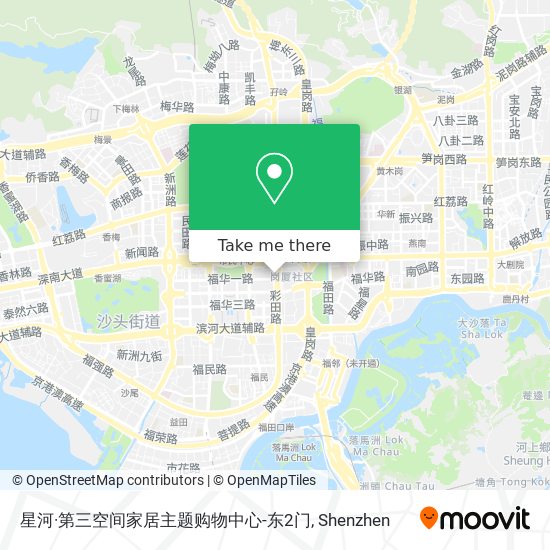 星河·第三空间家居主题购物中心-东2门 map