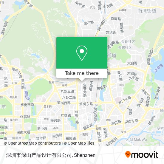 深圳市深山产品设计有限公司 map